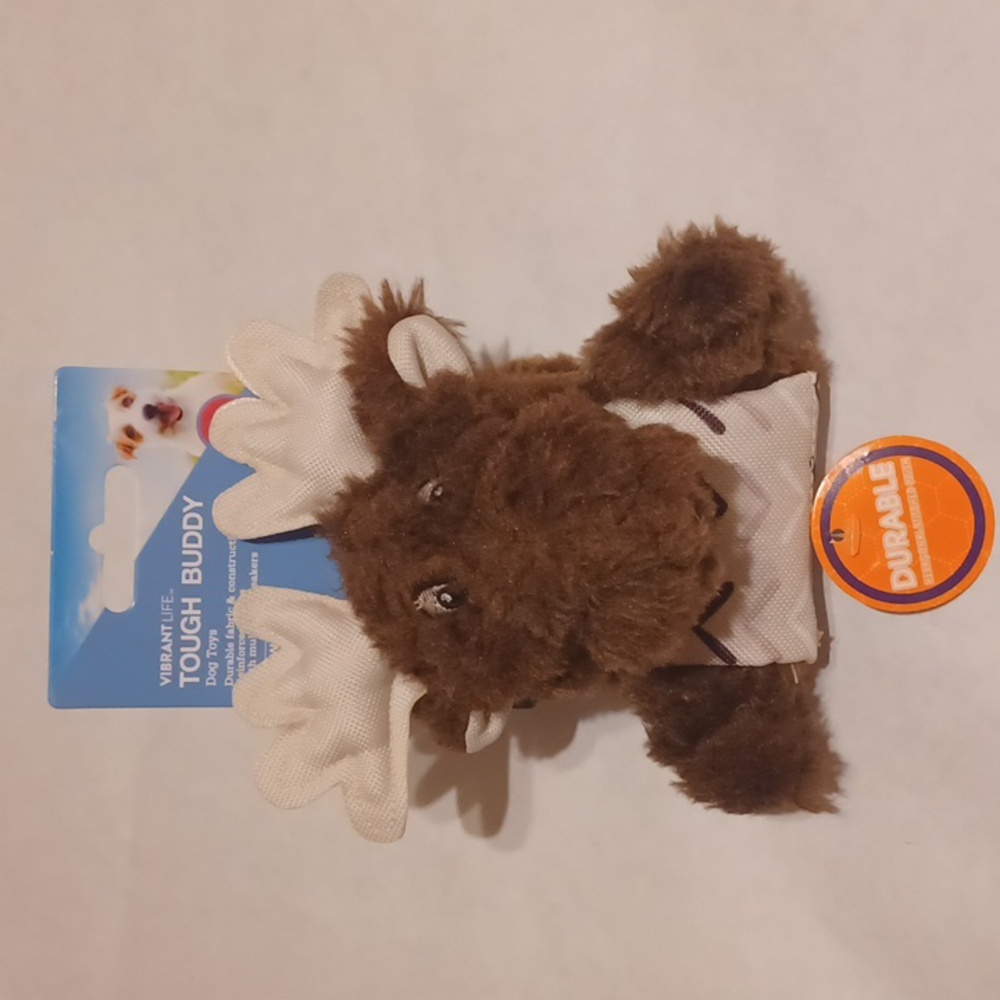 NWT Vibrant Life Moose Small Dog Chew Toy